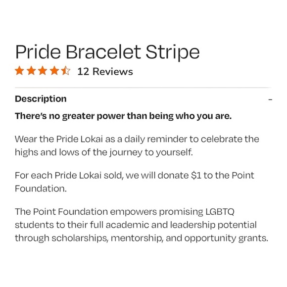 Lokai XL Unisex Pride Bracelet - Rainbow and White NWT - Picture 5 of 15